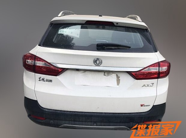 或搭1.4T+6DCT 东风风神AX3新车型谍照