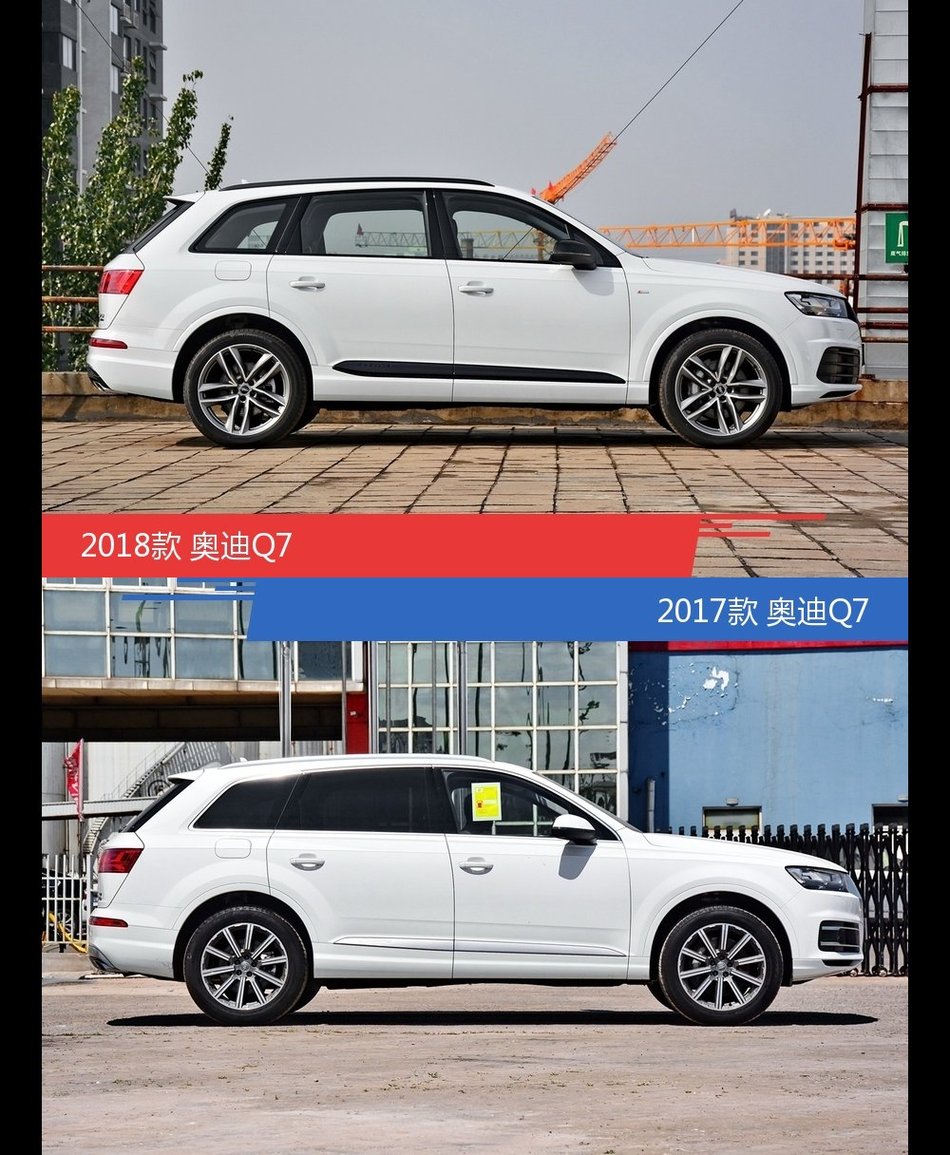 【全面升级实力大增 奥迪q7新旧款实车对比】奥迪q7综合图 -新浪汽车