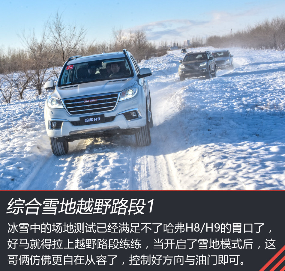 哈弗H9冰雪试驾