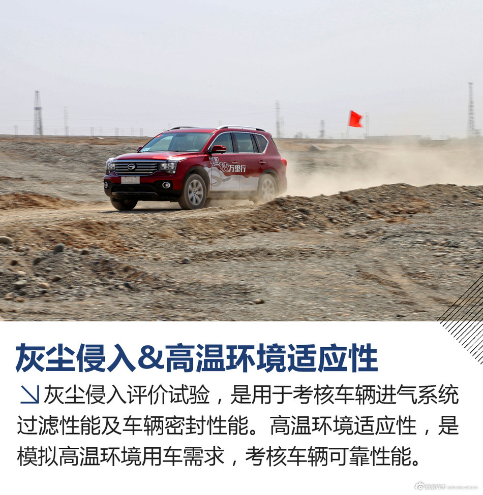 传祺高温测试