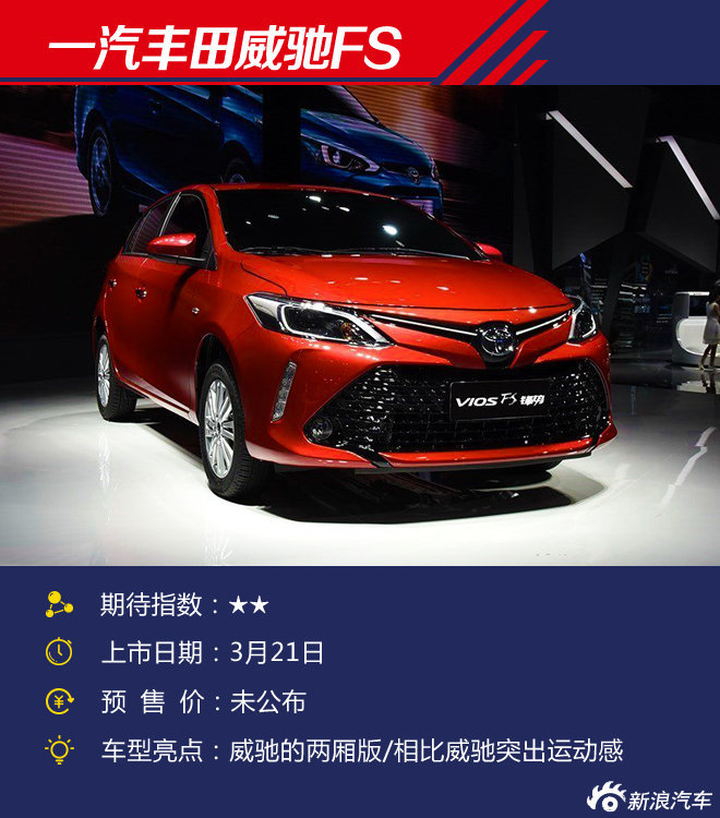 3月将上市新车展望