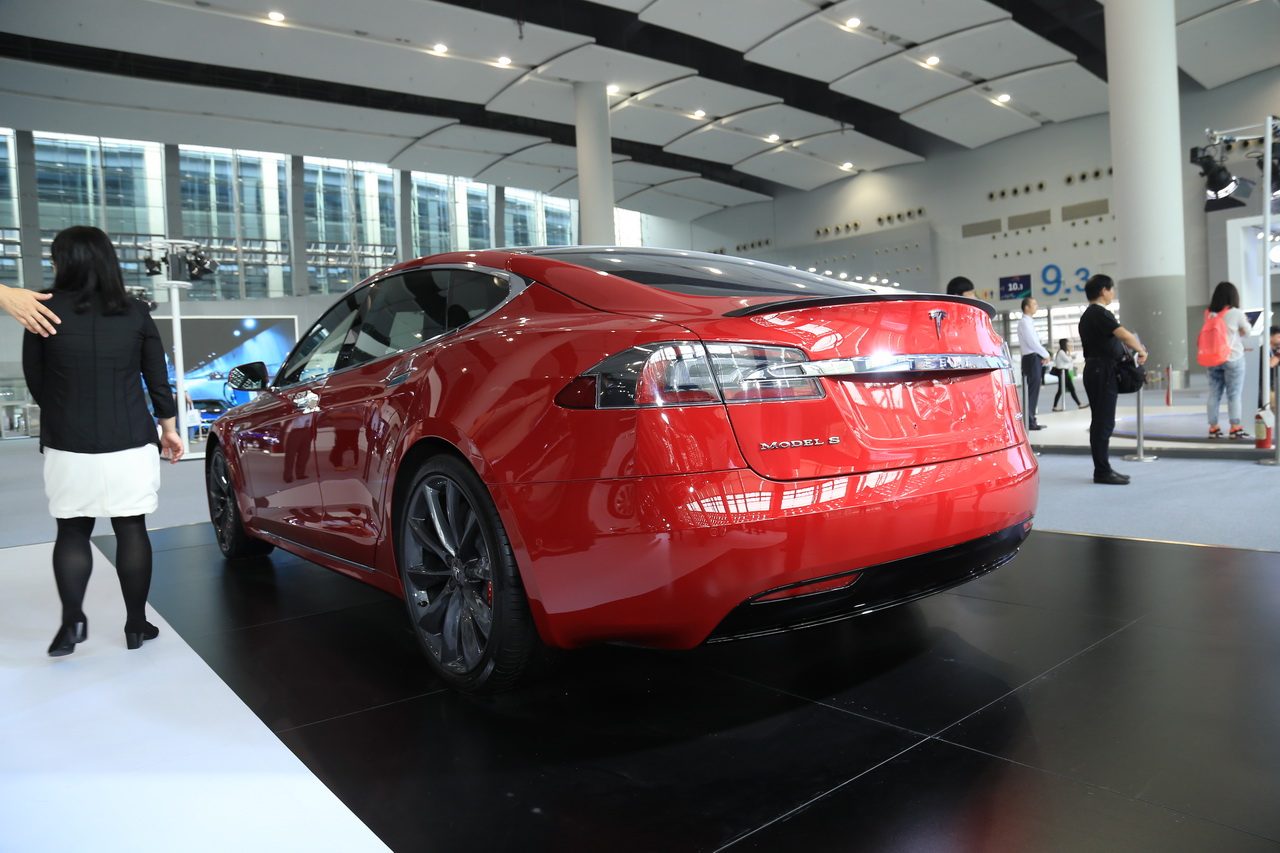【特斯拉model s】特斯拉model s车展 - 新浪汽车