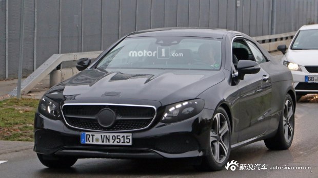 明年1月亮相 曝奔驰新E级Coupe最新谍照