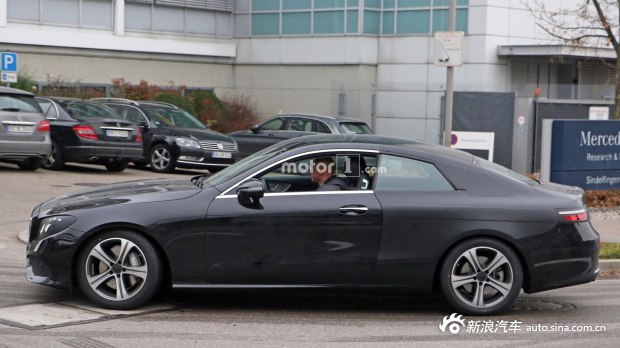明年1月亮相 曝奔驰新E级Coupe最新谍照