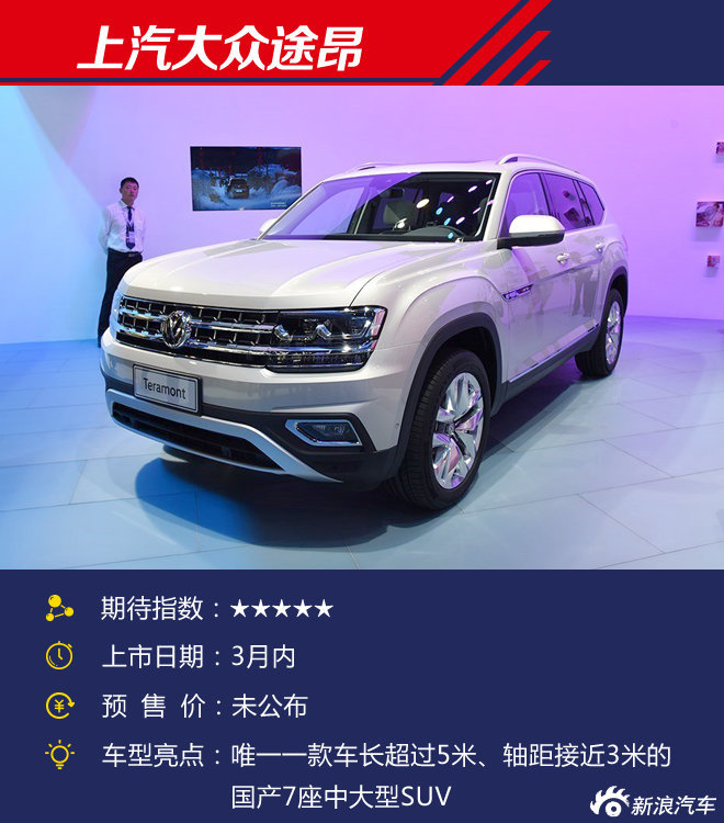 3月将上市新车展望