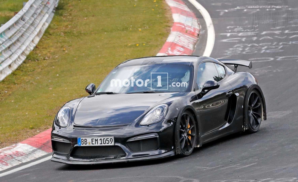 曝疑似718 Cayman GT4谍照