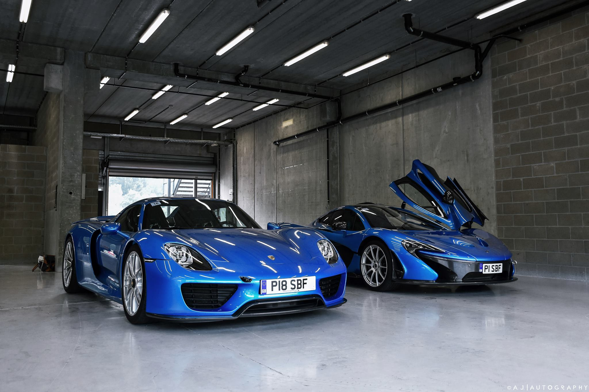 迈凯伦p1 保时捷918