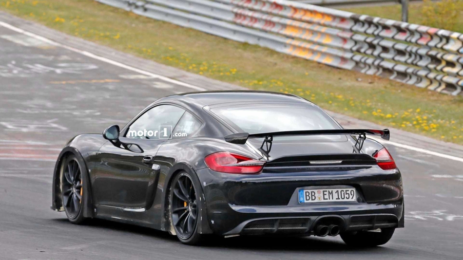 曝疑似718 Cayman GT4谍照