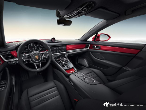 一抹胭脂红 新Panamera Exclusive官图