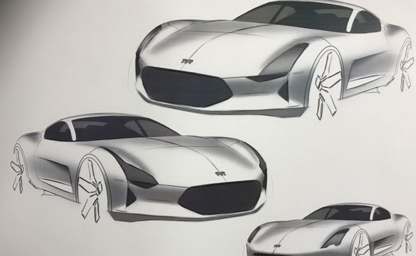 或达406马力 曝TVR全新跑车官方设计图
