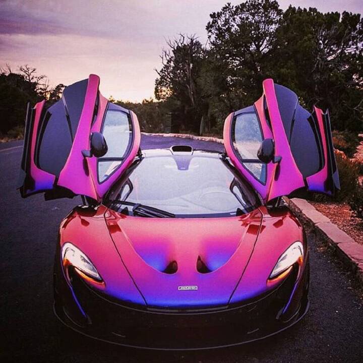 迈凯伦p1,够酷够炫彩!