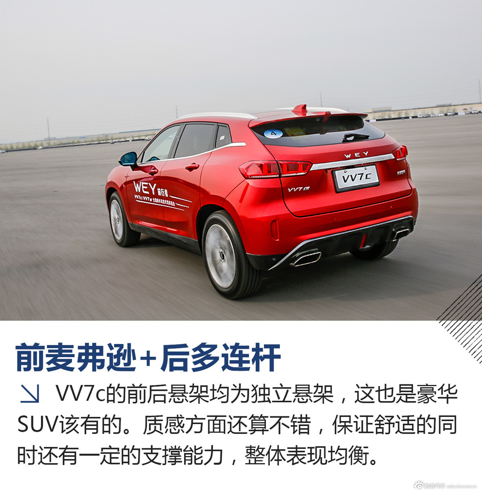 长城WEY VV7c试驾