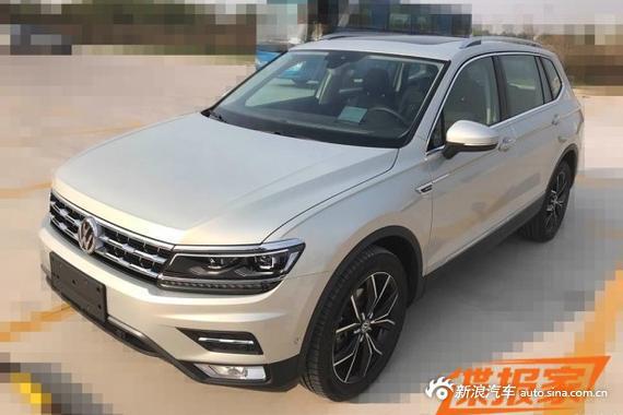 预计明年一季度发布 途观L内饰谍照曝光