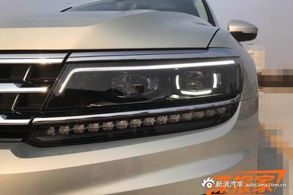 预计明年一季度发布 途观L内饰谍照曝光