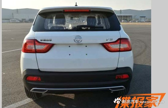 外观换新/动力不变 新款中华V3申报图