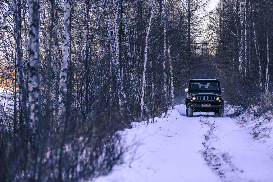 冰雪体验北京汽车BJ系列