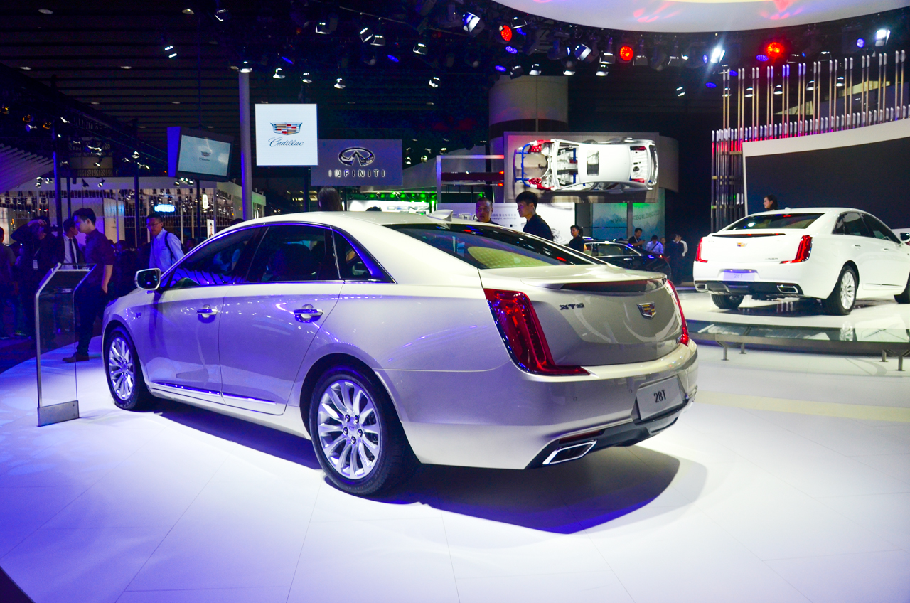 车展实拍新款凯迪拉克xts 刷新颜值新高度