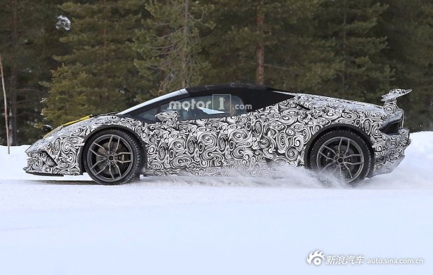 新套件加身 兰博基尼Huracan新车型谍照