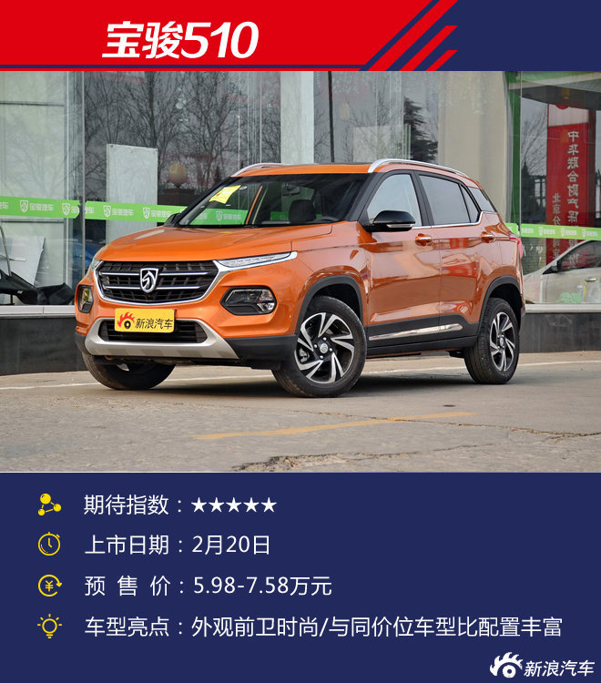 2月将上市新车展望