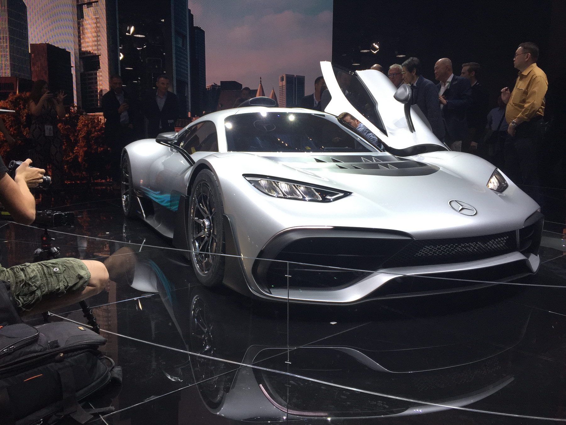 法兰克福车展 实拍奔驰amg project one