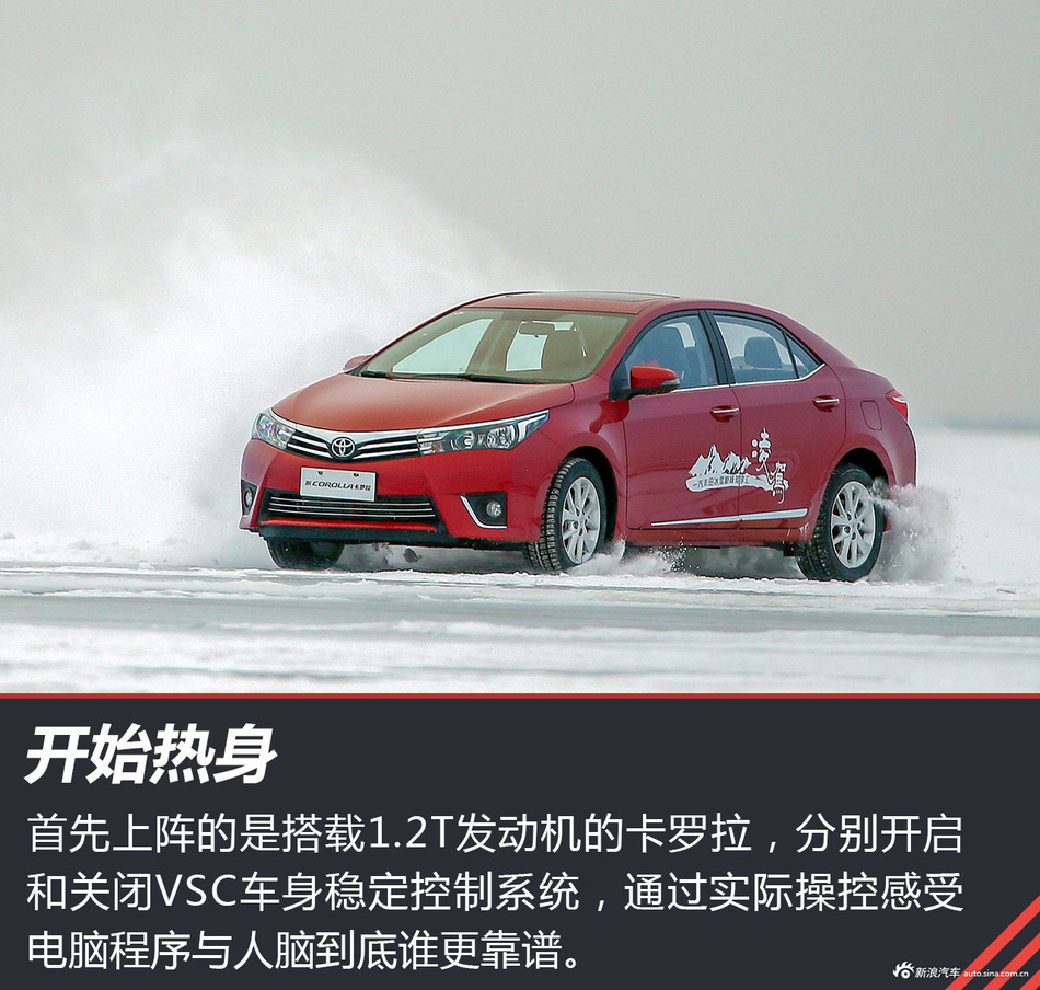不同驱动不同乐趣 一汽丰田冰雪试驾