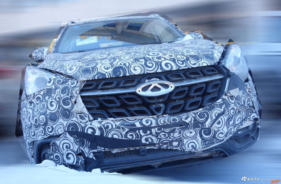 奇瑞concept β量产版谍照