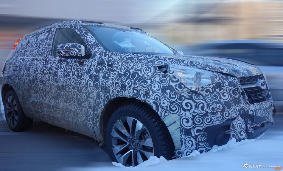 奇瑞concept β量产版谍照