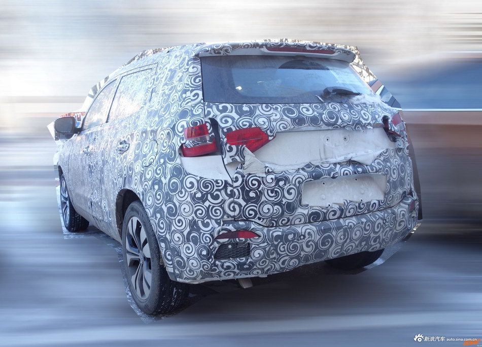 奇瑞concept β量产版谍照