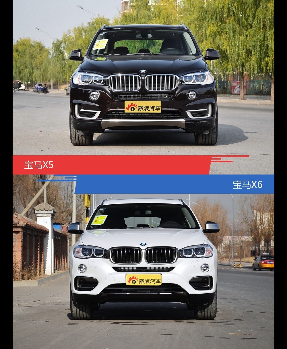 针锋相对各有千秋 宝马x5对比宝马x6