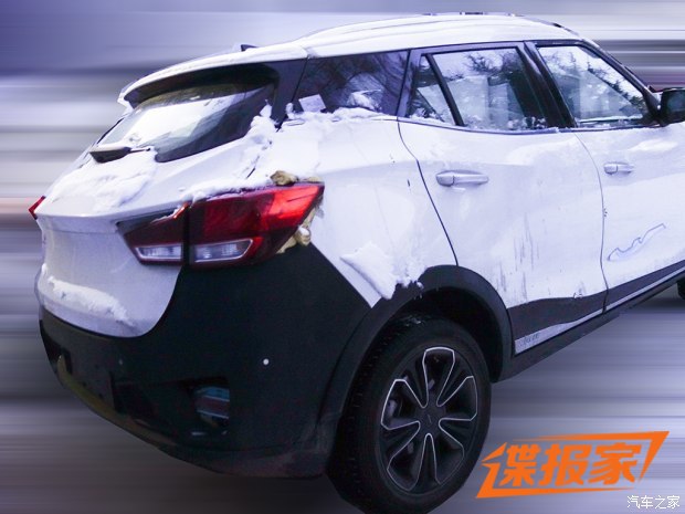 采用手动挡 汉腾全新紧凑SUV最新谍照
