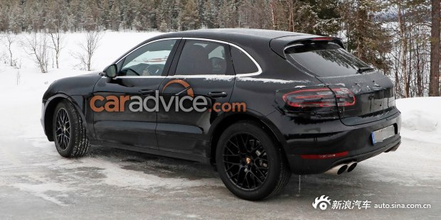 新款保时捷Macan谍照 