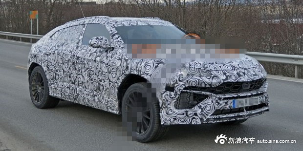 兰博基尼Urus路试谍照