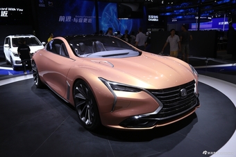 成都车展新车实拍长安概念车极流