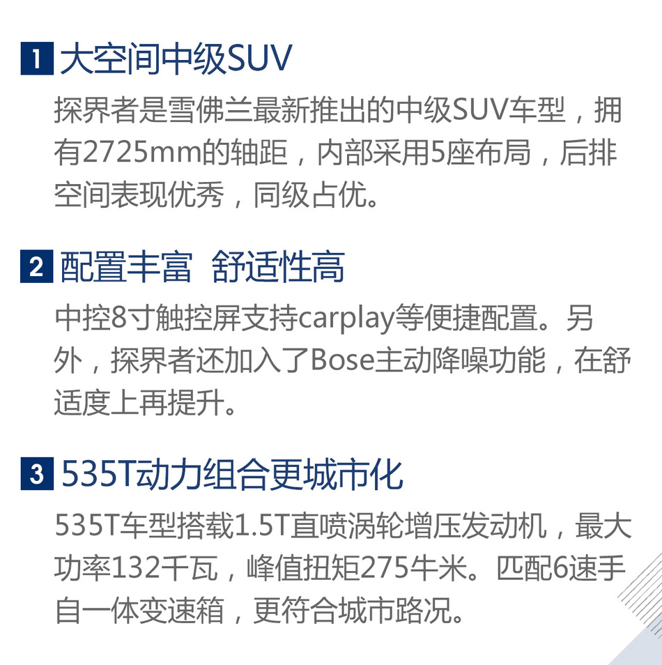 雪佛兰探界者535T