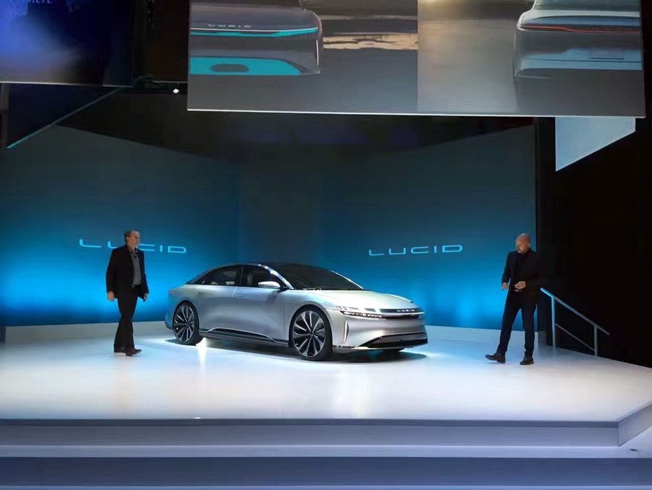 2018年投产 Lucid纯电动车Air正式发布 