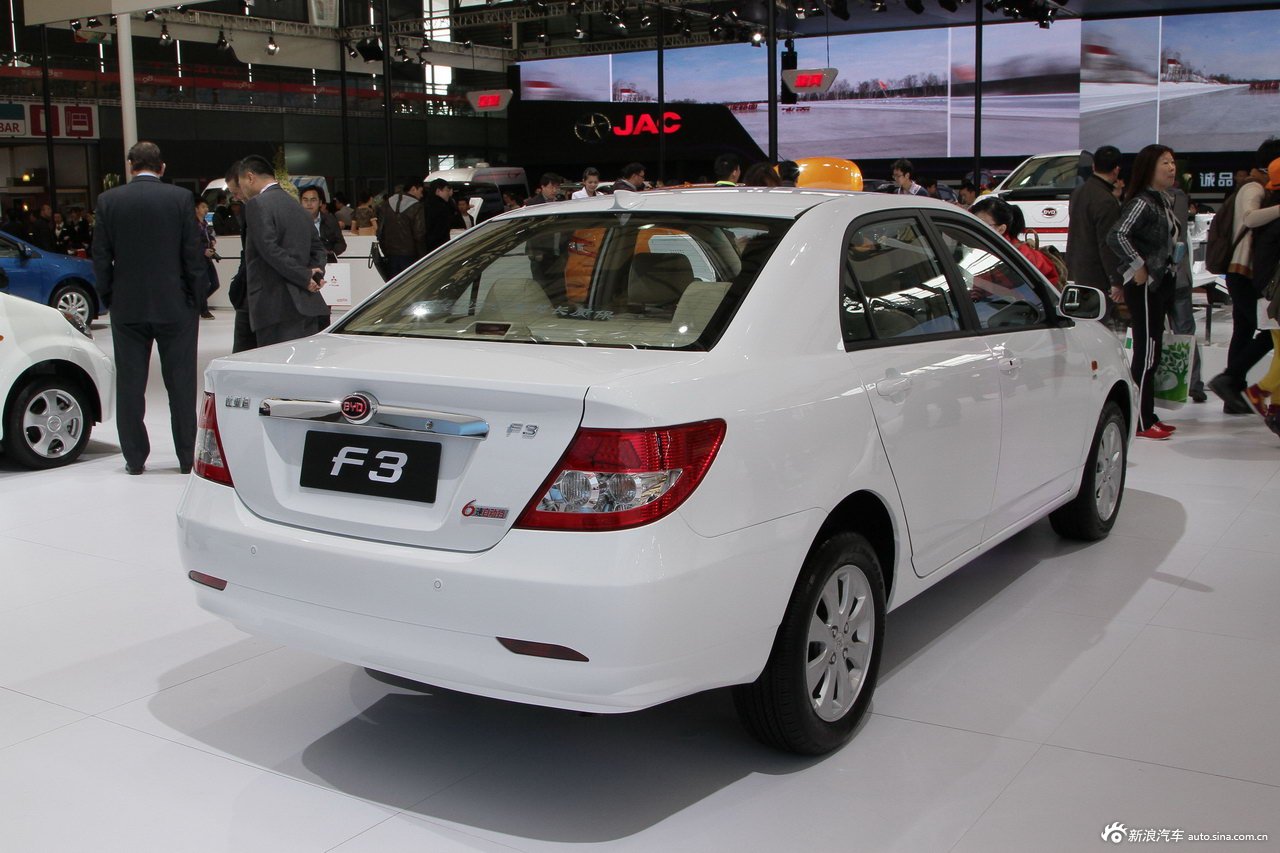 比亚迪f3 车展图