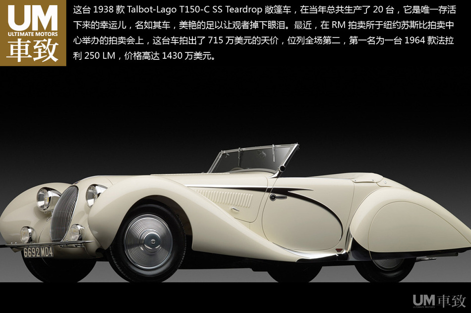 【天使之泪 talbot-lago teardrop敞篷车】新闻图片 -新浪汽车