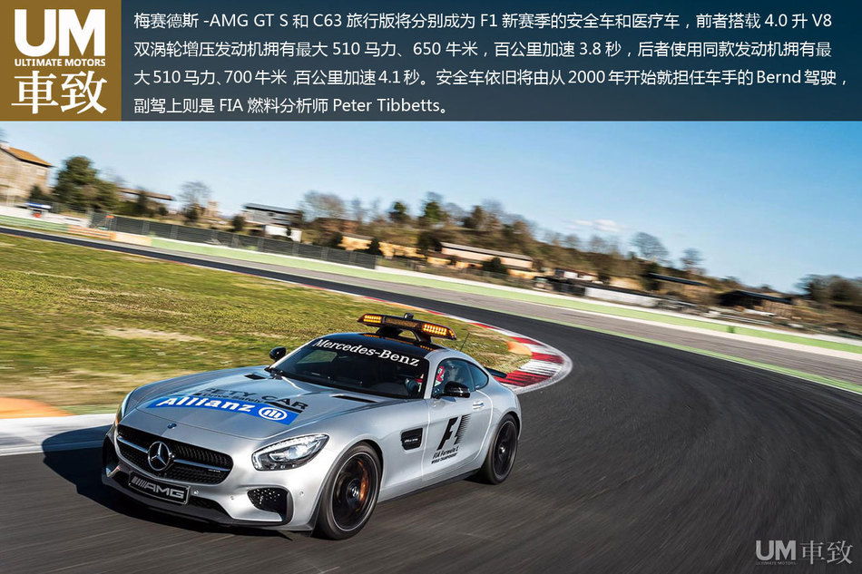 梅赛德斯新f1安全车医疗车发布