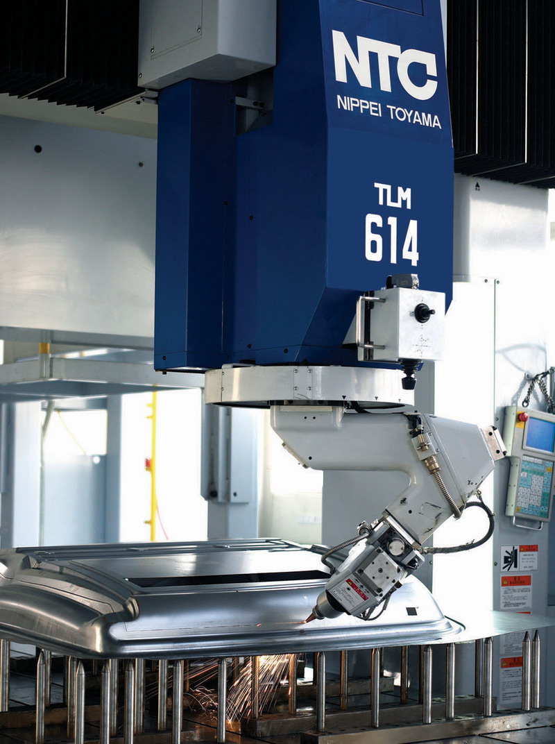 模具中心ntc五轴激光切割机