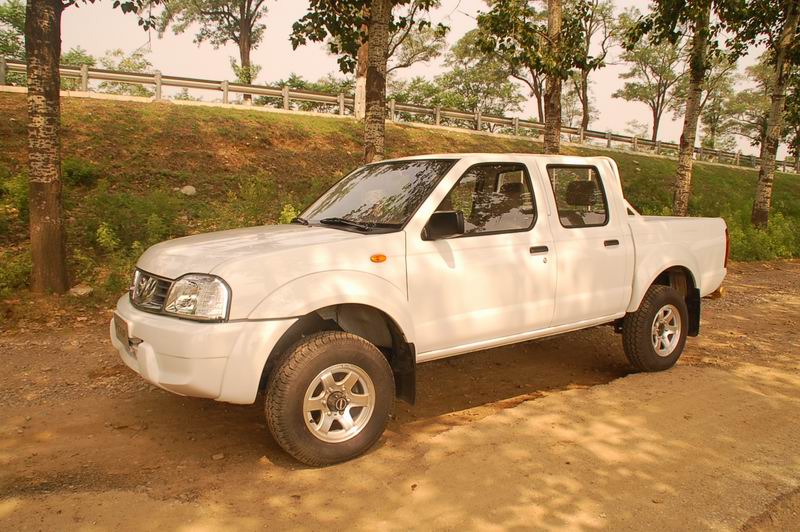 试驾郑州日产皮卡d22