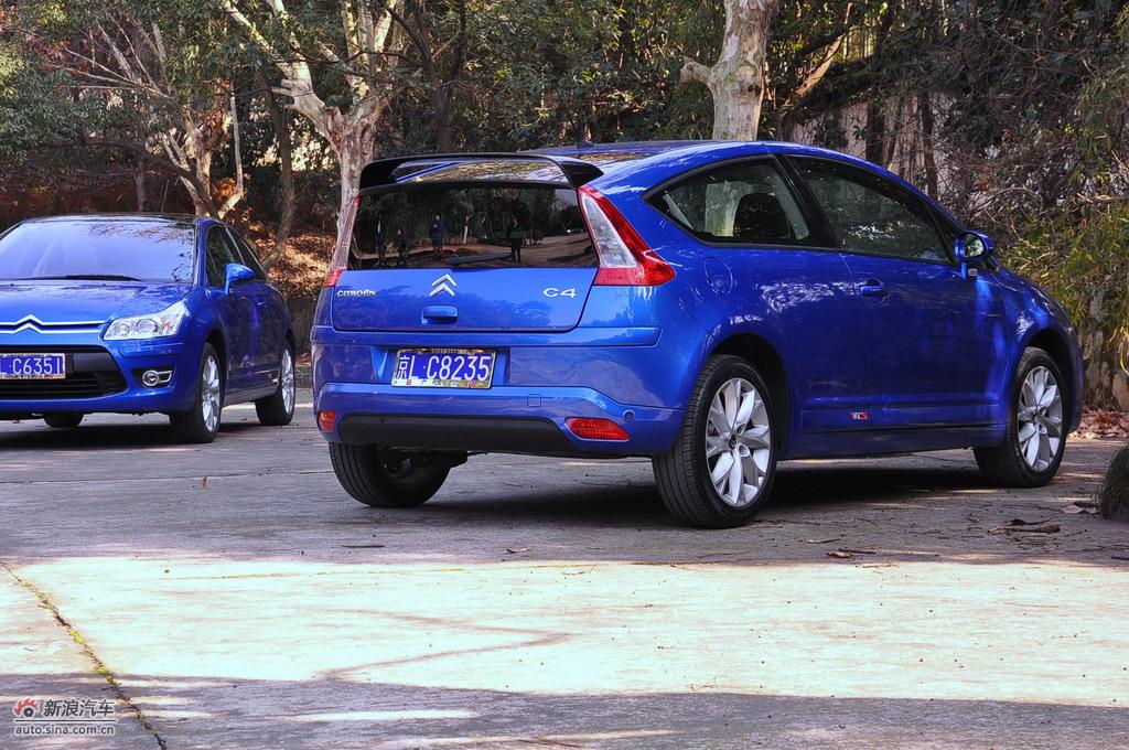 雪铁龙c4 coupe实拍图 外观