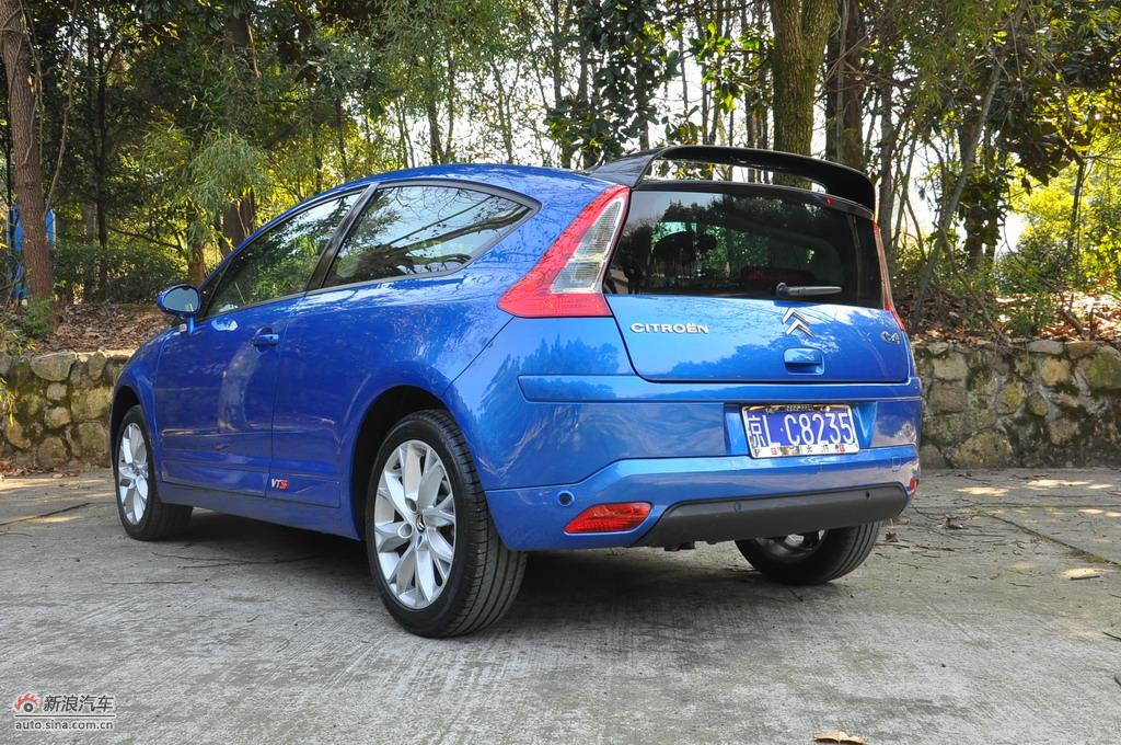 雪铁龙c4 coupe实拍图 外观