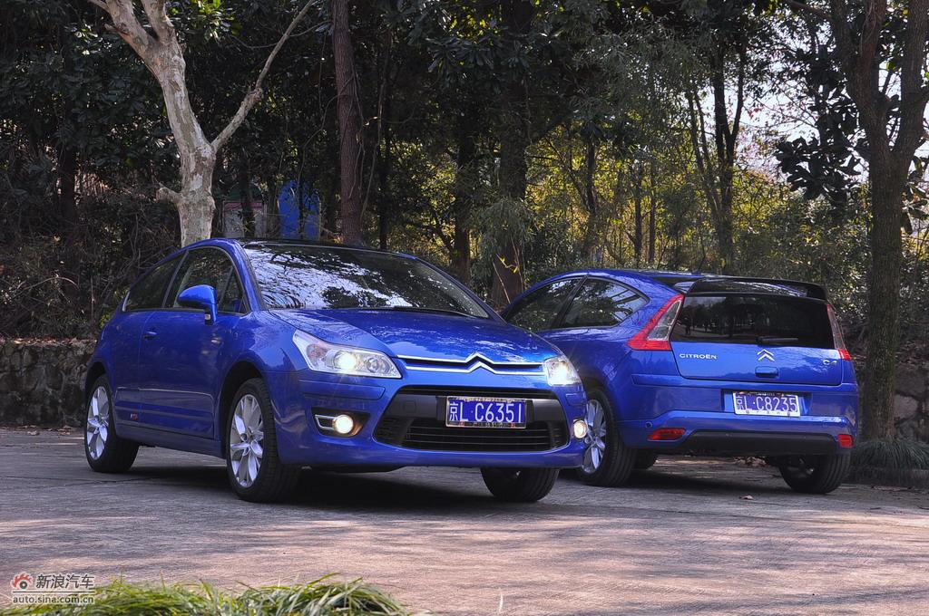 雪铁龙c4 coupe实拍图 外观