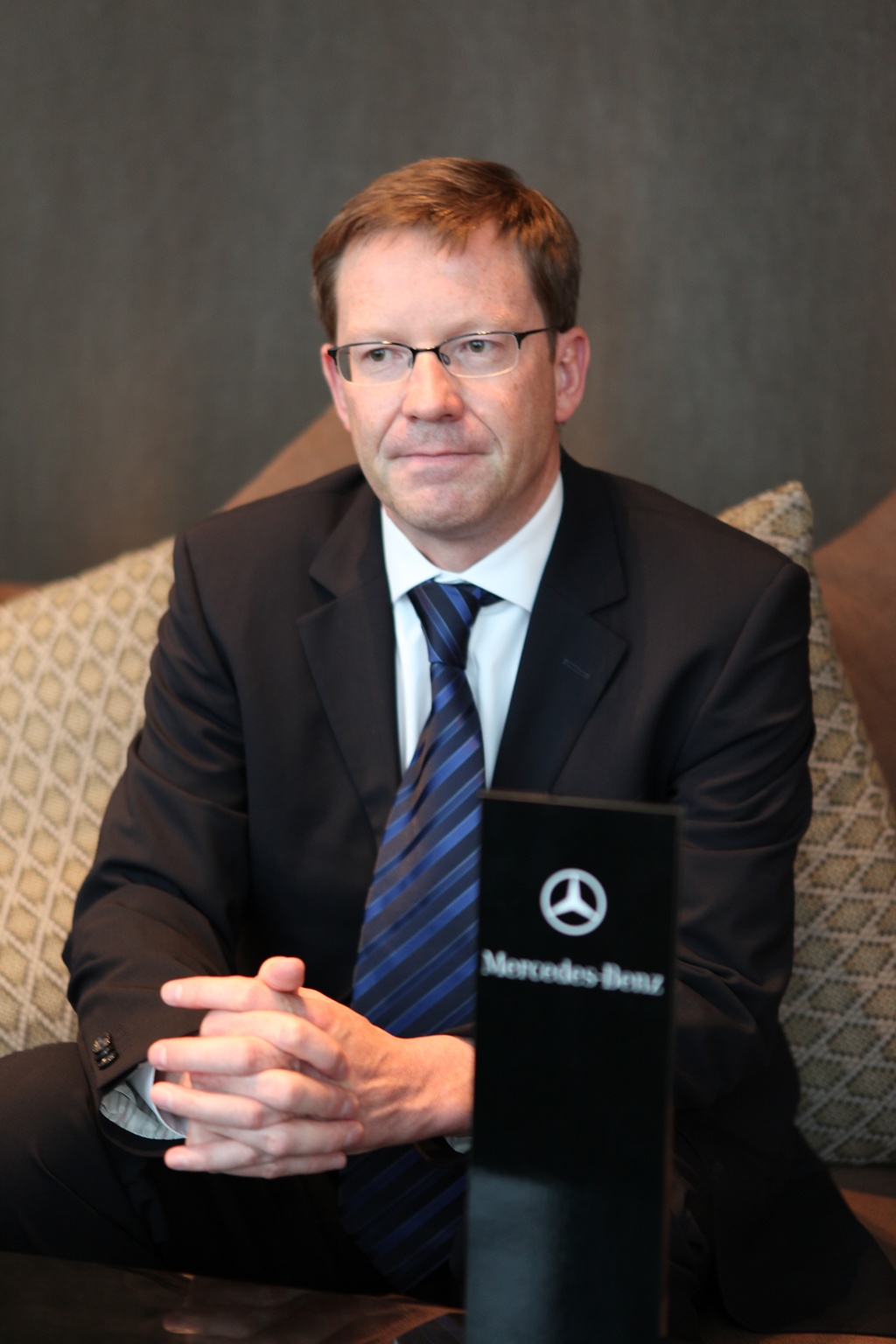 奔驰中国区总裁 klaus maier 麦尔斯先生