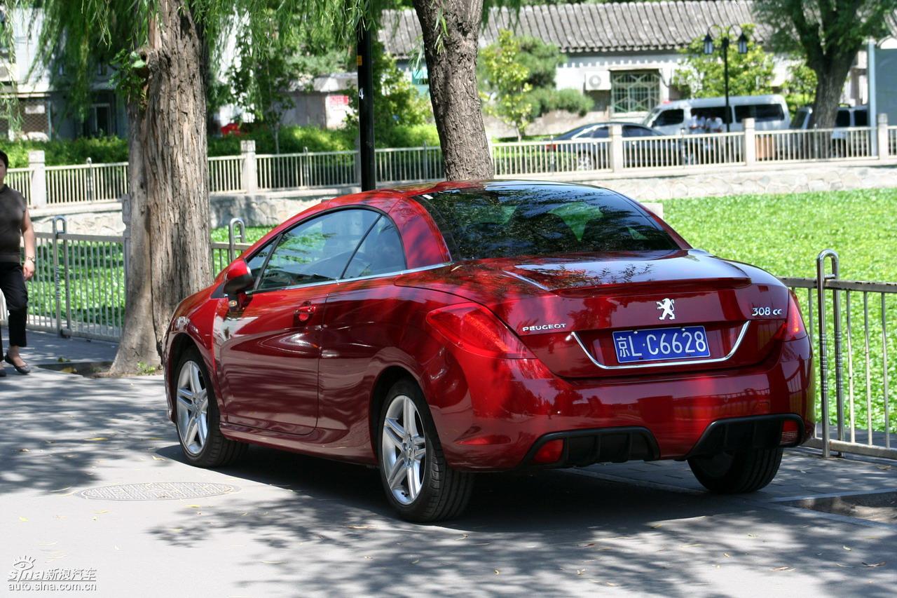 标致308cc外观实拍图