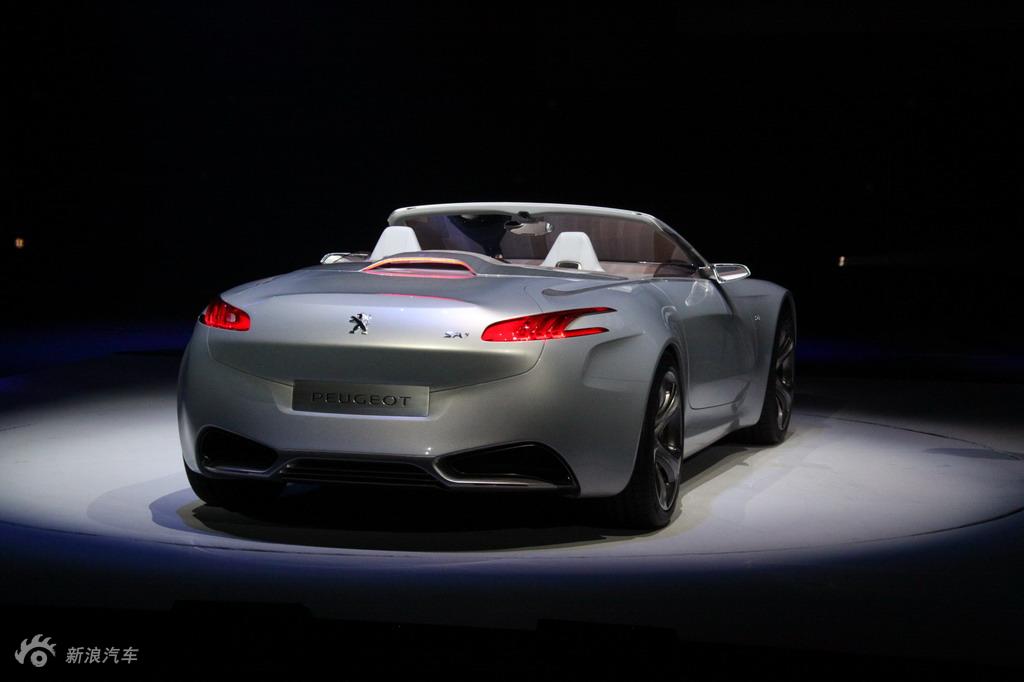 标致sr1全新概念车实拍