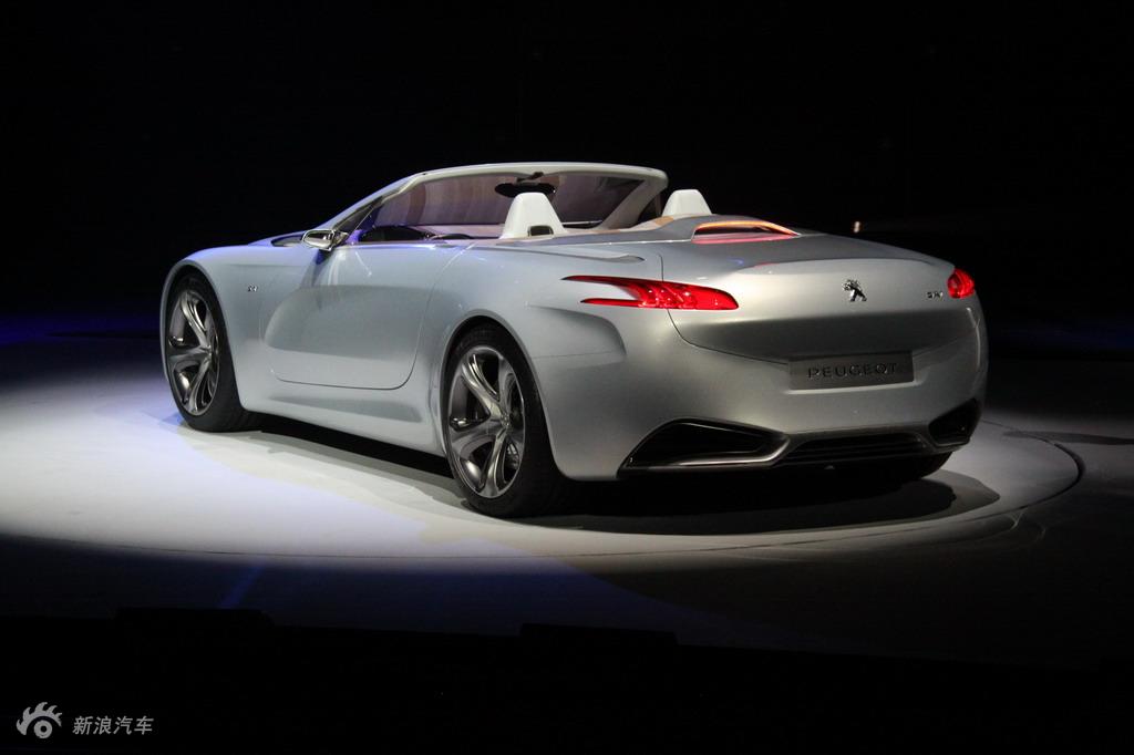 标致sr1全新概念车实拍