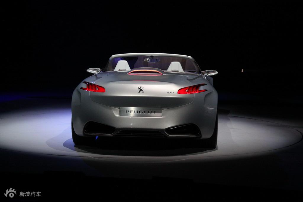 标致sr1全新概念车实拍