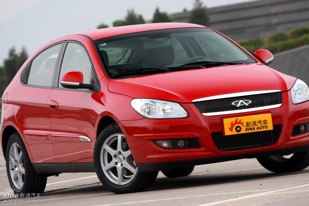 奇瑞a3两厢试驾实拍图外观