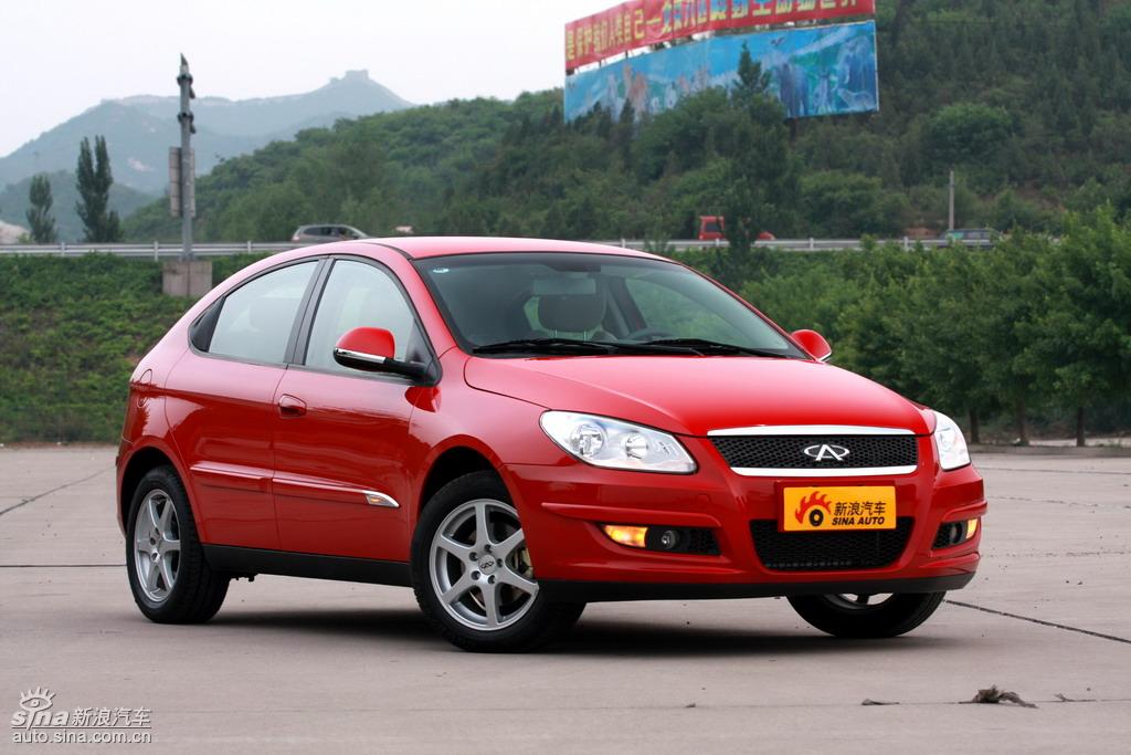 奇瑞a3两厢试驾实拍图外观